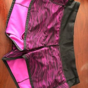 Lulu lemon speed shorts size 8